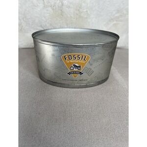 Collectible Vintage Fossil Limited Edition Motorcycle Desk Clock